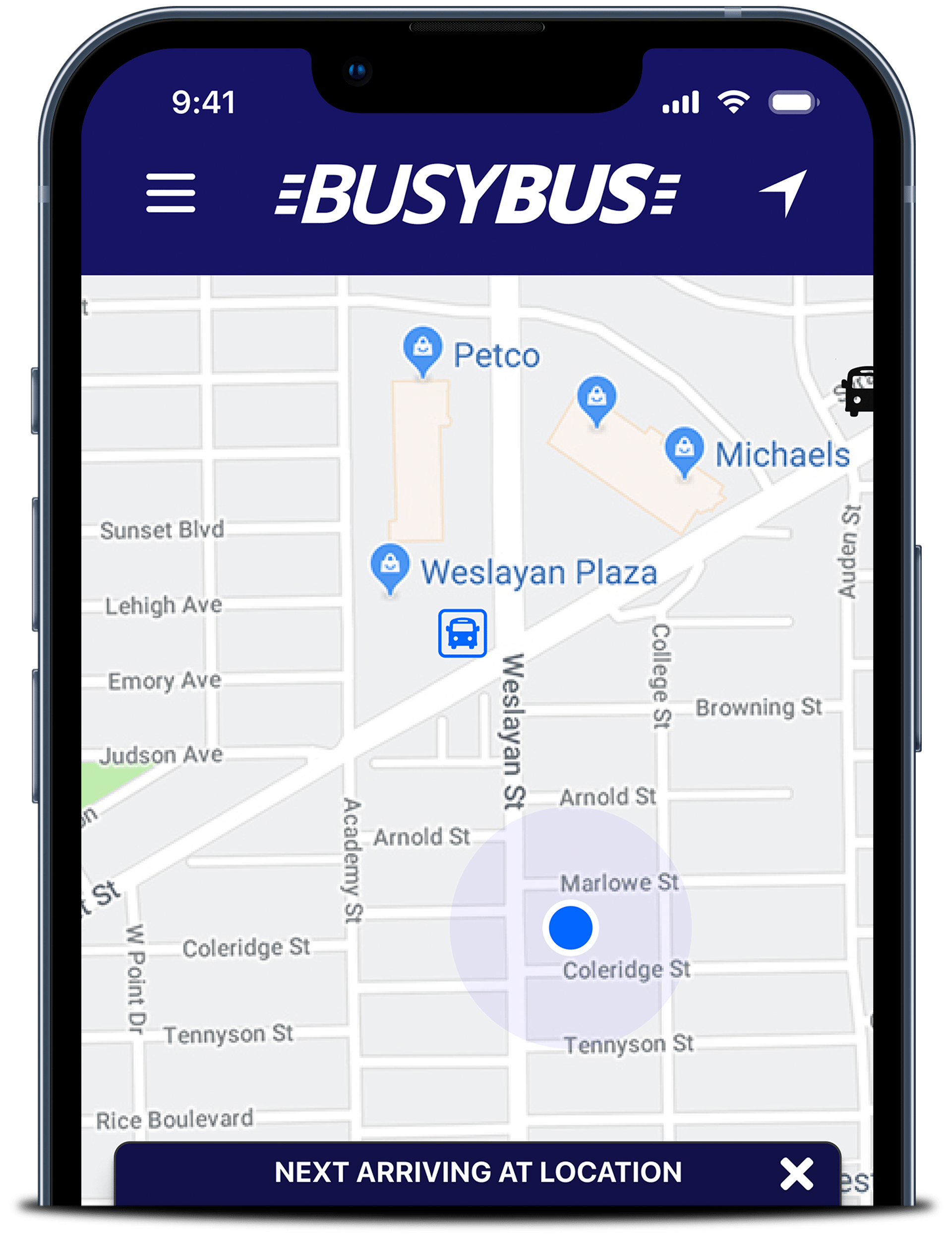 Busybus -- Hero Mobile Image