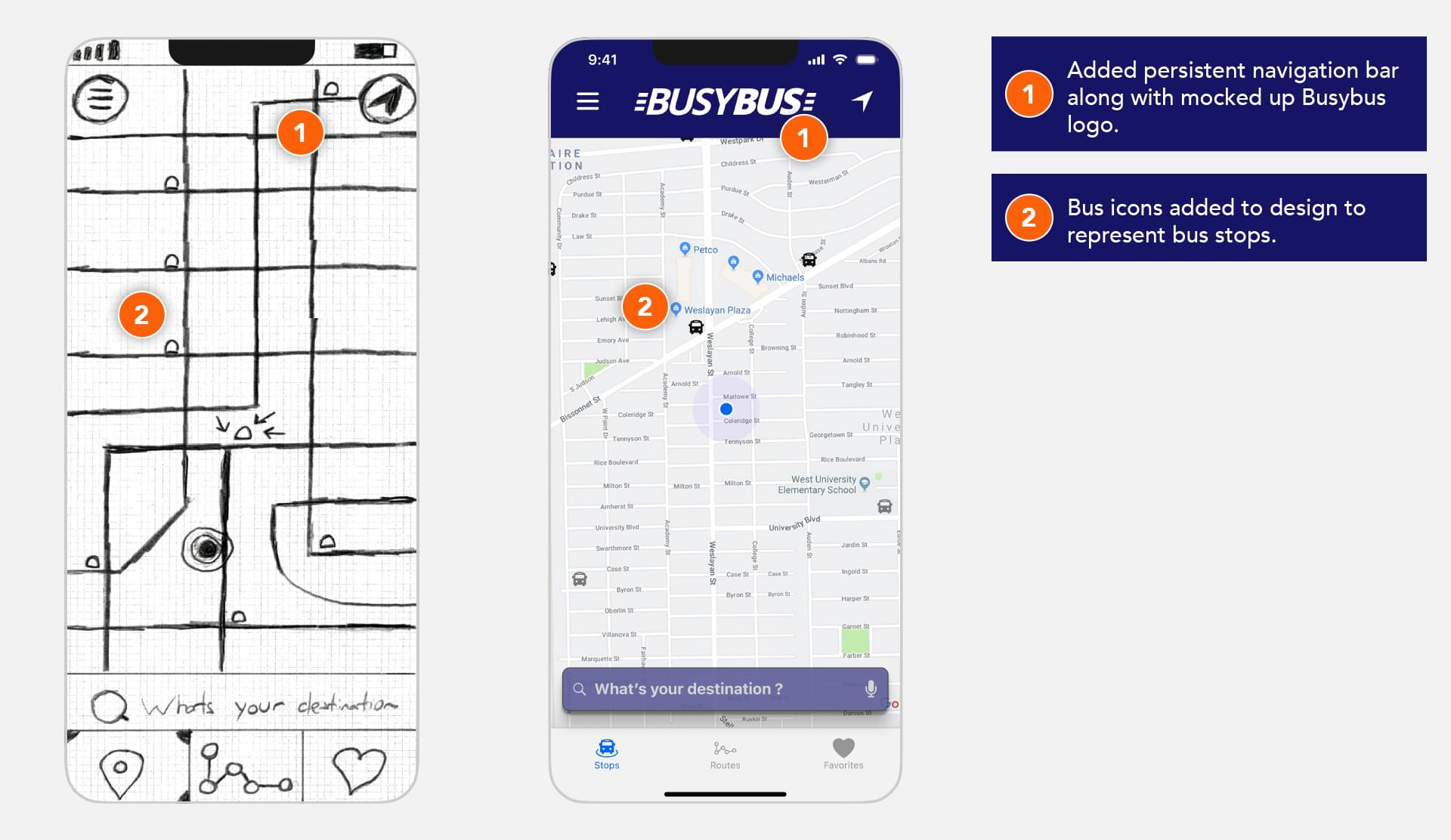Busybus -- High Fidelity Mockups - Image 01