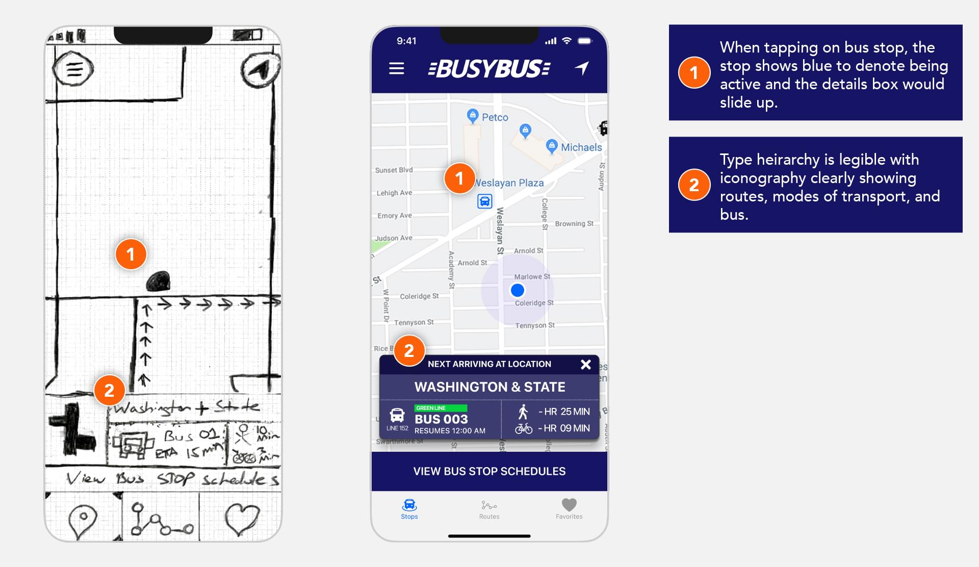 Busybus -- High Fidelity Mockups - Image 02