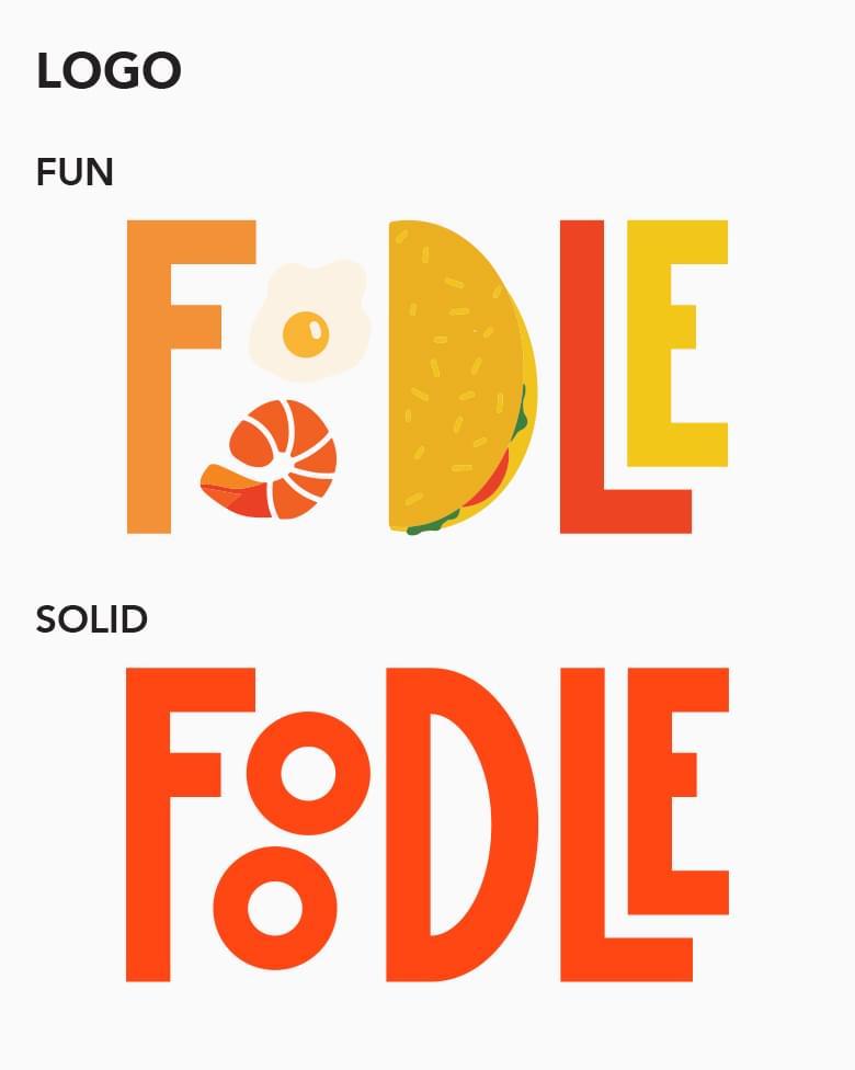 Foodle -- Style-Guide - Image Part 01