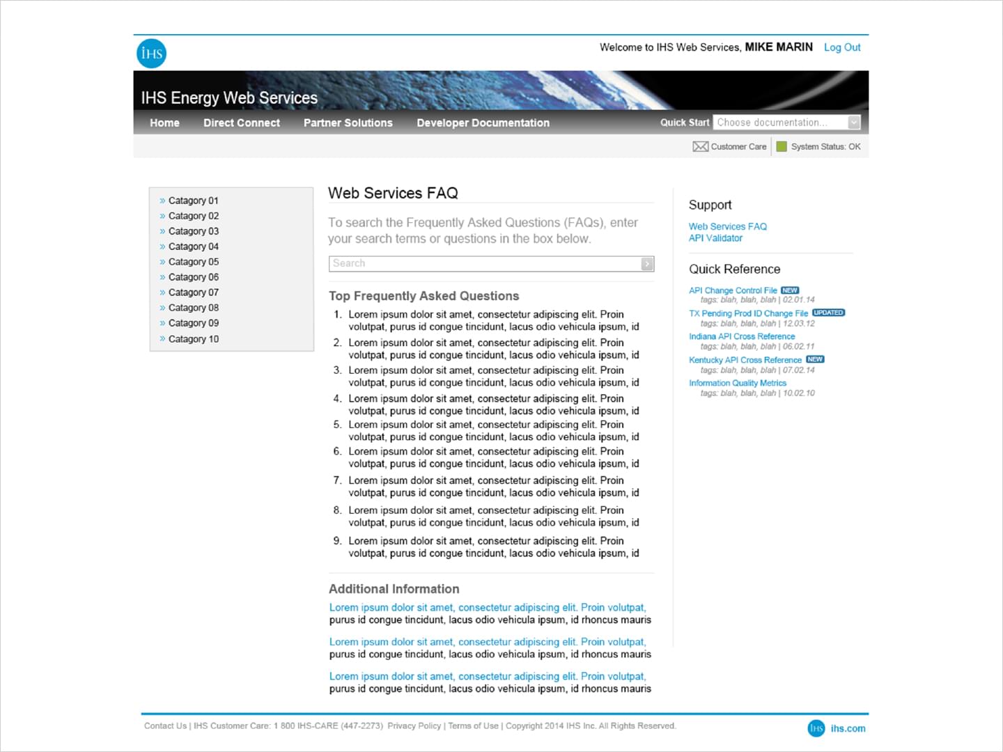 IHS: Web Portal Design -- Image 05