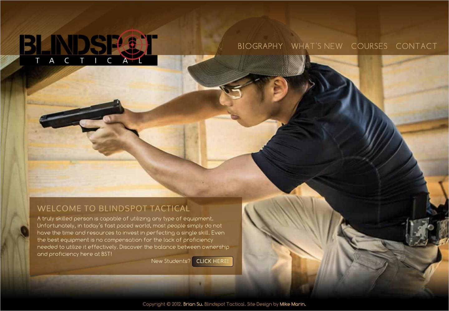 Blindspot Tactical: Website -- Image 01