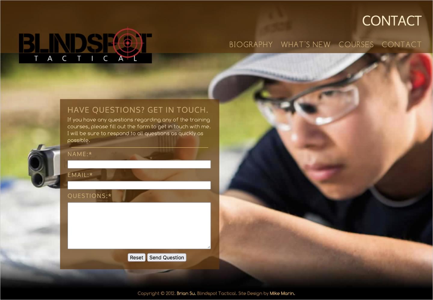 Blindspot Tactical: Website -- Image 06