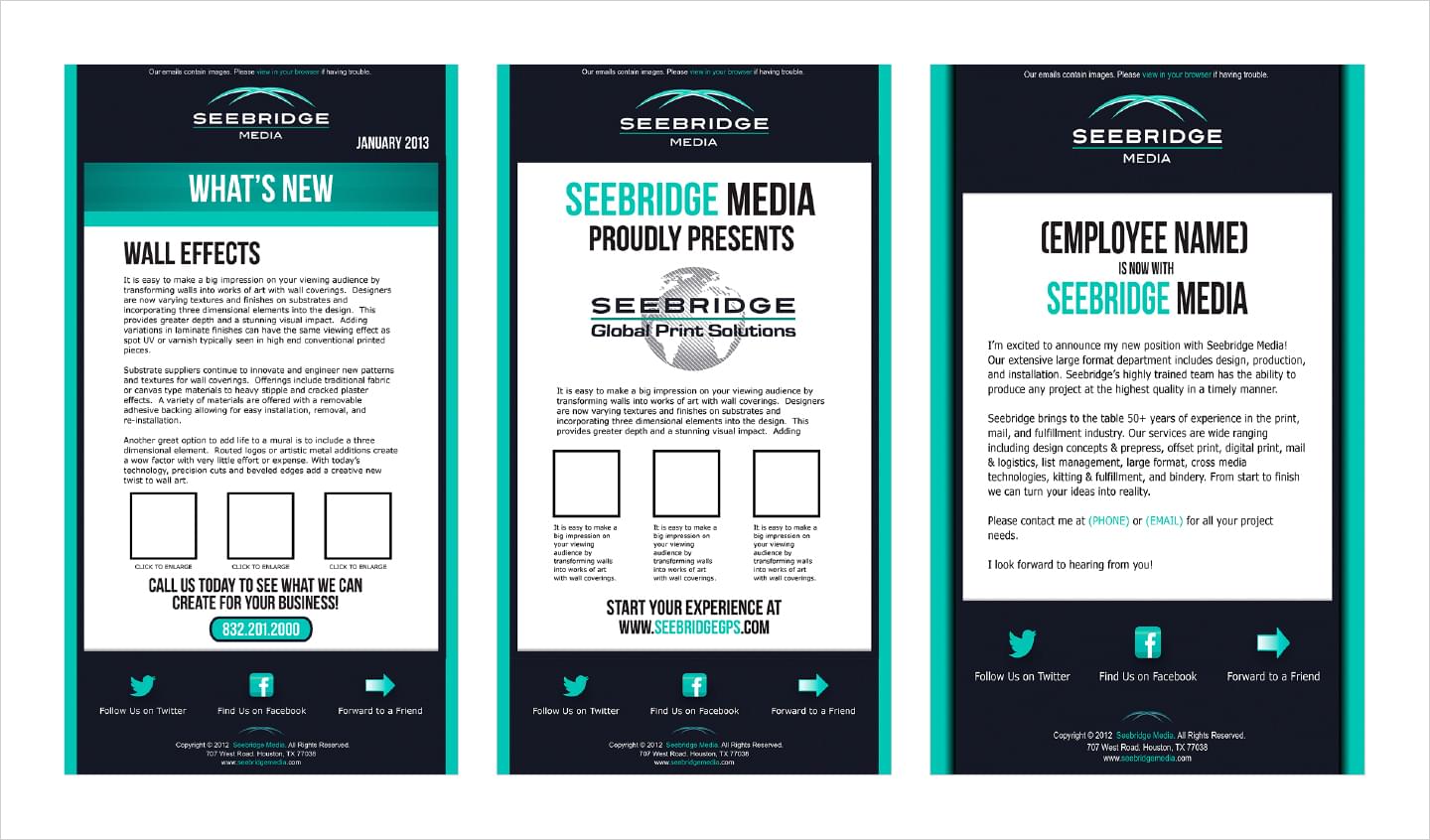 Seebridge Media: Email Blasts -- Image 01